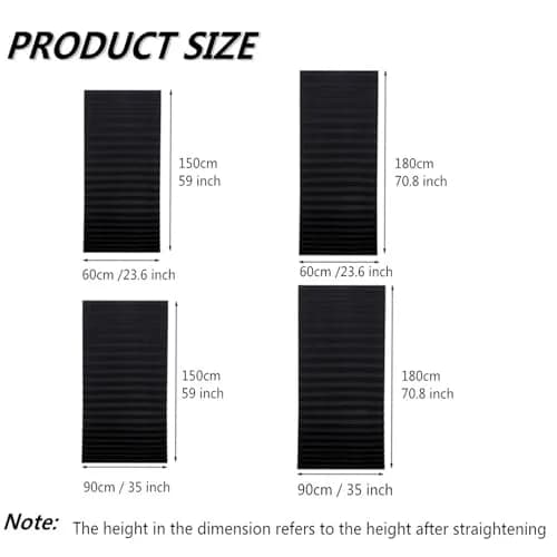 Jlong Cordless Blackout Window Shades 23.6"W x 59"H | Easy No Drill Installation for Bedroom & Kitchen thumbnail 8