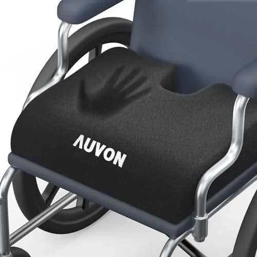AUVON Memory Foam Wheelchair Seat Cushion 18"x16"x3" for Sciatica & Back Support thumbnail 1