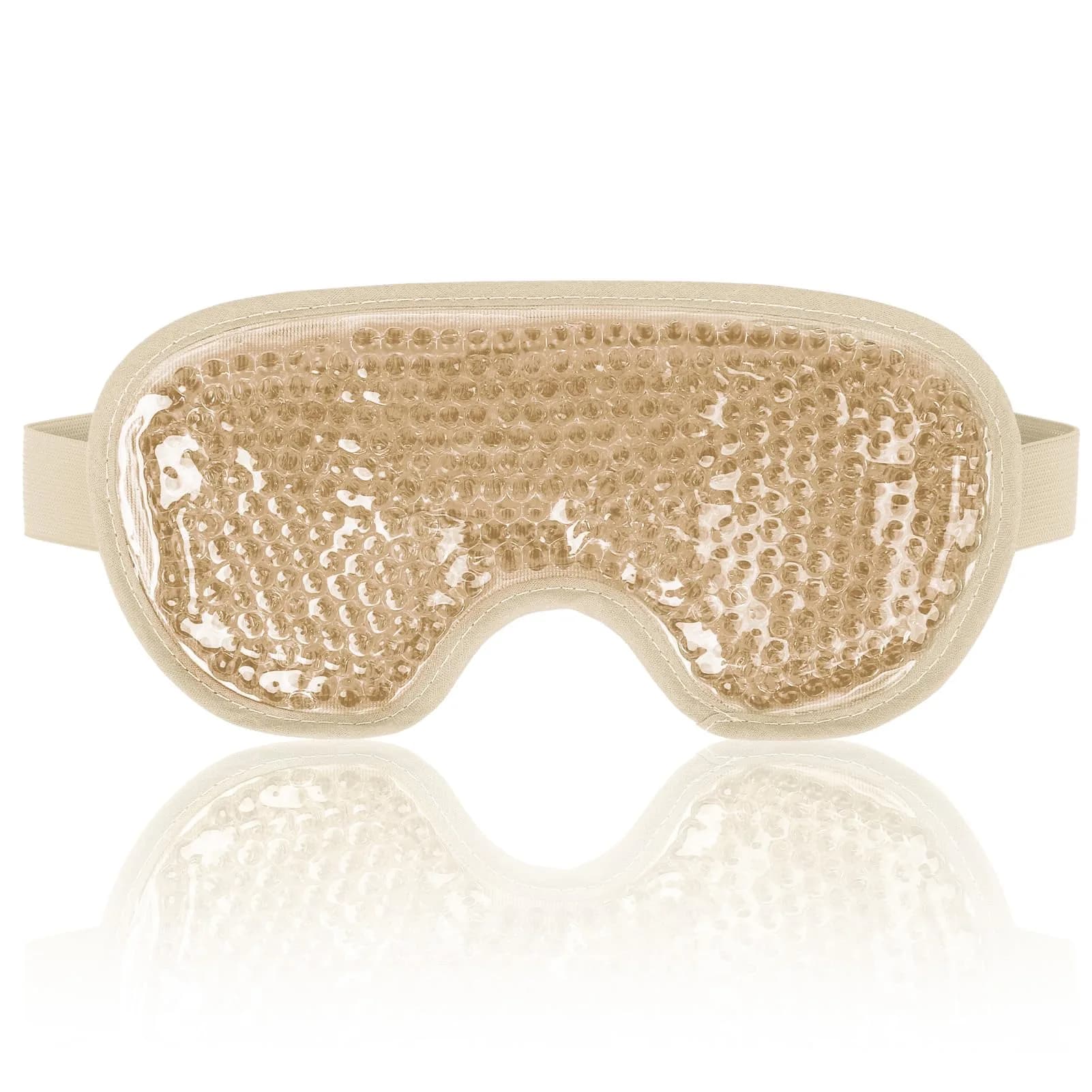 NEWGO Champane Cooling Eye Mask - Reusable Gel Ice Pack for Soothing Relief - main product image