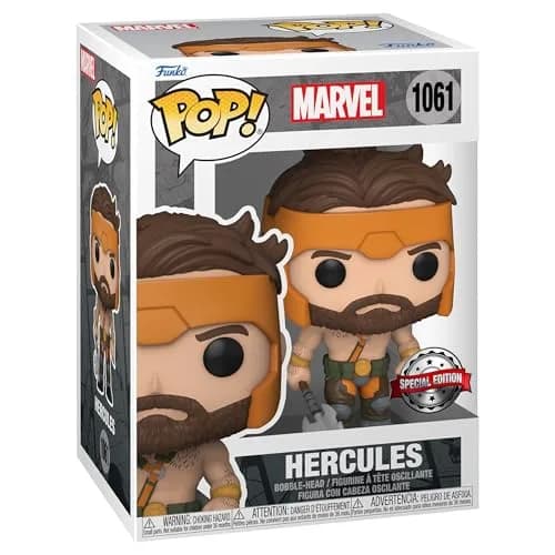 Funko POP Marvel: The Incredible Hercules (Special Edition Exclusive) Vinyl Figurine 10.7cm (4.2 inches) | Marvel Action Hero Collectible thumbnail 1