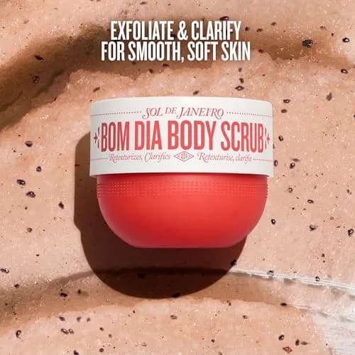 Sol de Janeiro Bom Dia Body Scrub 7.8 oz. | Exfoliating, Fruity, Brightening for All Skin Types thumbnail 2
