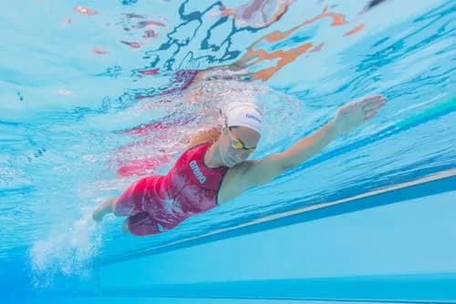 Arena Aquaforce Wave Silicone Racing Swim Cap Medium | FINA-Approved Hydrodynamic Performance thumbnail 5