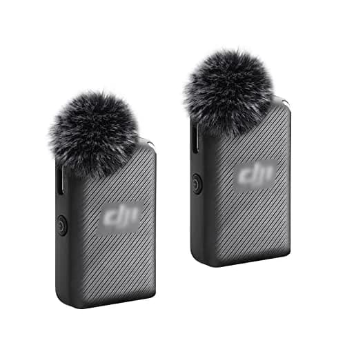 YEAOI 2-Pack Furry Windscreen Wind Muff for DJI Mic Lavalier Microphone | Reduces Wind Noise thumbnail 1