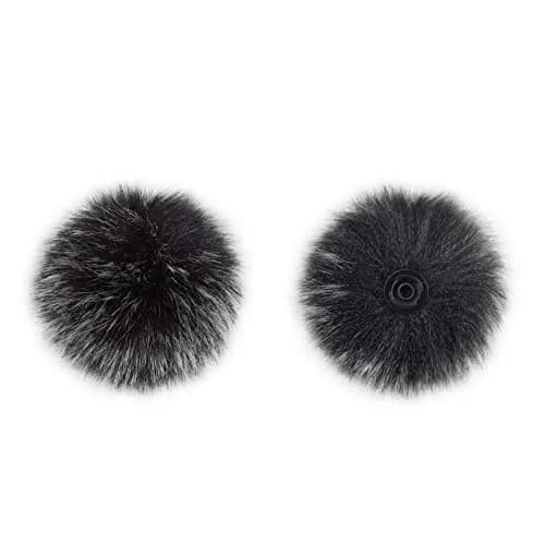 YEAOI 2-Pack Furry Windscreen Wind Muff for DJI Mic Lavalier Microphone | Reduces Wind Noise thumbnail 6