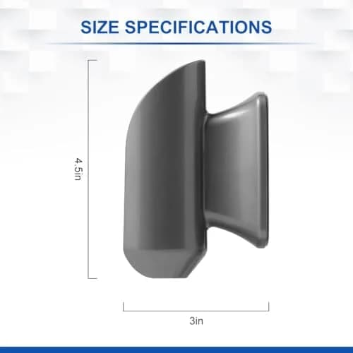 LANMU Gray Wall Mount Holder for Dyson Airwrap/Airstrait Styler | Organizer Stand for Home Bathroom thumbnail 7