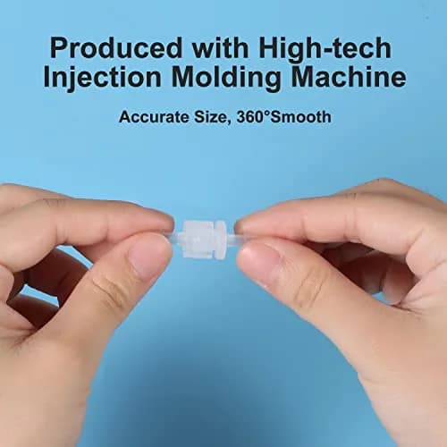 AIEX Luer Lock Syringe Connector Set 30pcs | Clear Polypropylene Adapters for Secure Lab Connections thumbnail 4