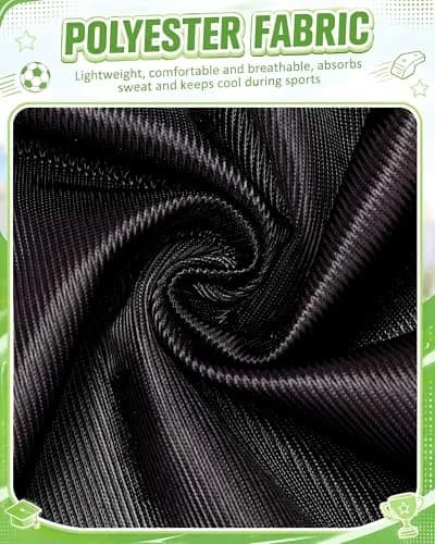 Yahenda 24 Pcs Soccer Pinnies Numbered Vests Large | Reversible Team Practice Jerseys thumbnail 6