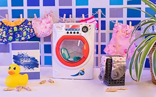 Idena Children's Washing Machine with Sound & Light Effects | Realistic Play Toy for Kids 15cm x 18cm x 23cm thumbnail 3
