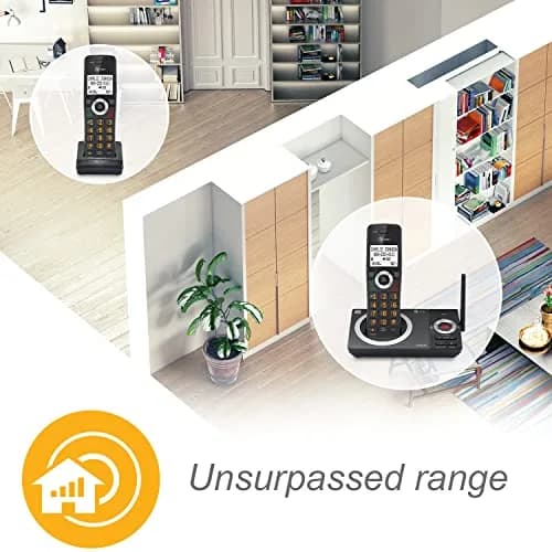 AT&T DECT 6.0 2-Handset Cordless Phone for Home | Long Range & Call Blocker thumbnail 5