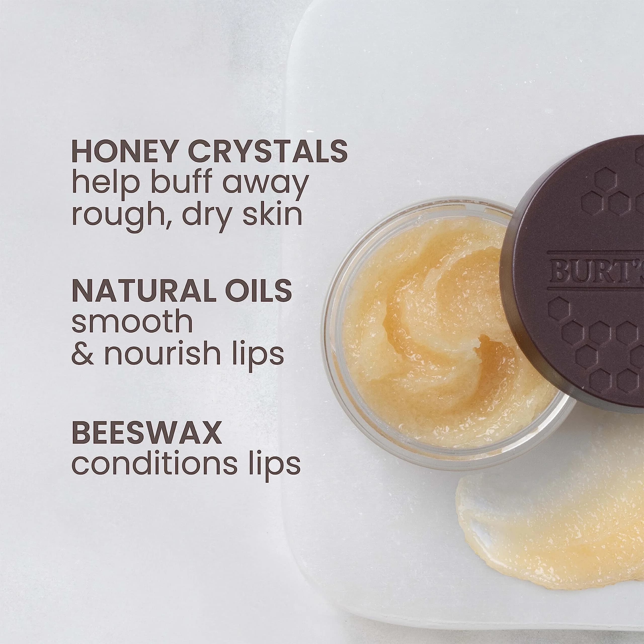 Burt's Bees Original + Honey Bundle Lip Treatment, 0.25 oz (Pack of 2) | Natural Retinol Alternative & Ceramides - view 3