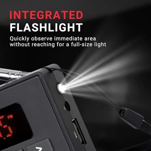 PARANORMIC Spirit Box for Ghost Hunting | 87.5-108 MHz FM & 522-1710 kHz AM | EVP Recorder, Night-Ready, 32GB MicroSD thumbnail 6
