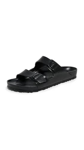 Birkenstock Men's Arizona EVA Sandals, Black, 11 Medium US | Ultra-lightweight, water-friendly slip-ons thumbnail 1