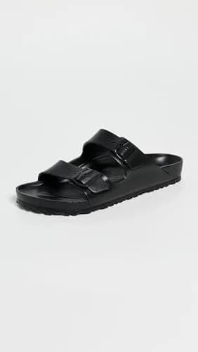 Birkenstock Men's Arizona EVA Sandals, Black, 11 Medium US | Ultra-lightweight, water-friendly slip-ons thumbnail 2
