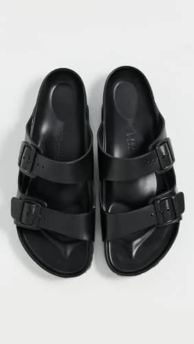 Birkenstock Men's Arizona EVA Sandals, Black, 11 Medium US | Ultra-lightweight, water-friendly slip-ons thumbnail 4
