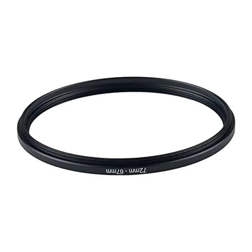 BETUYESS 72mm to 67mm Step-Down Rings Filter Adapter for All Brands UV ND CPL Metal thumbnail 3