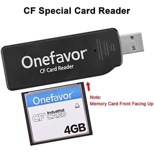 onefavor CompactFlash Card Reader with 512MB CF Card | USB 2.0 Multi-Card Reader thumbnail 5