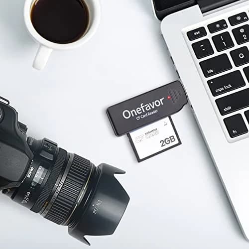 onefavor CompactFlash Card Reader with 512MB CF Card | USB 2.0 Multi-Card Reader thumbnail 7