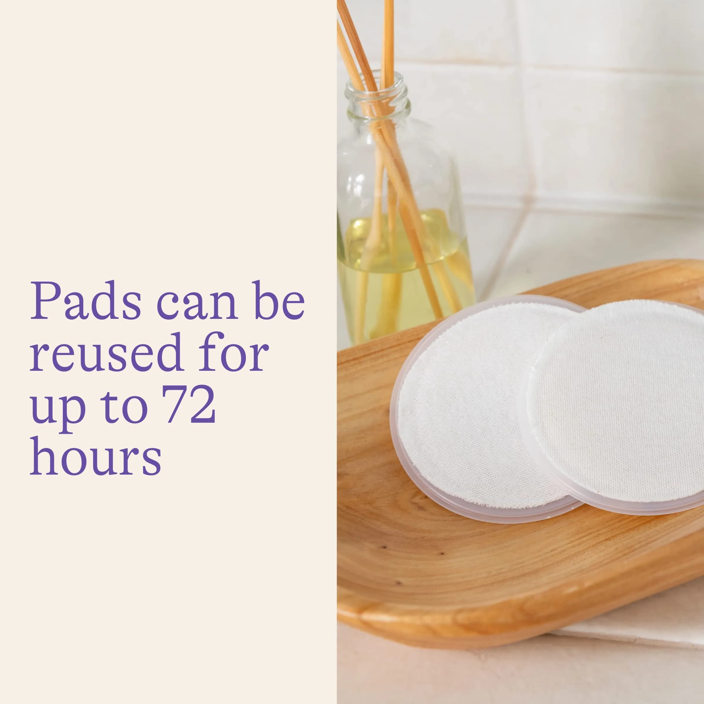 Lansinoh Soothies Cooling Gel Pads for Nursing (4 Count) | Reusable Relief for Sore Nipples - view 6