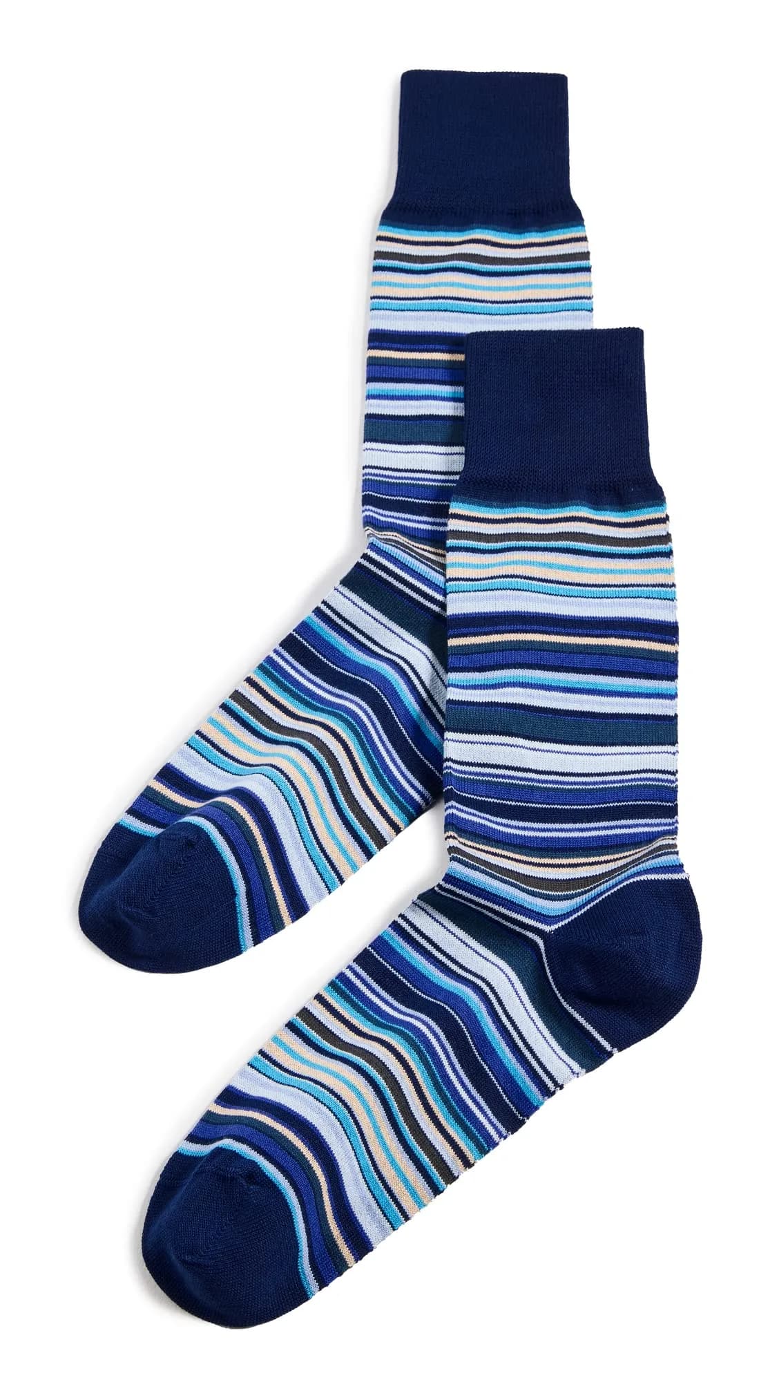Paul Smith MEN SOCK SIGNATURE STRIPES | Classic Crew Length Socks with Signature Pattern