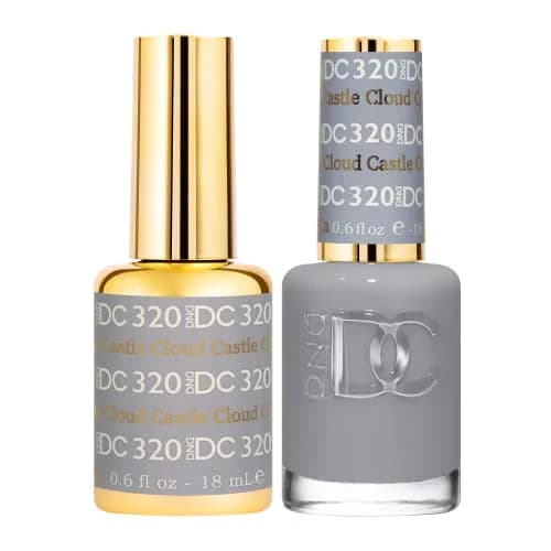 DAISY DND 0.5 Fl Oz Grey Collection Gel Nail Polish & Lacquer Duo – Long-Lasting, Chip-Free, Vegan & Cruelty-Free thumbnail 1