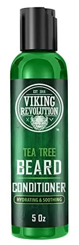 Viking Revolution Beard Wash & Conditioner Set Tea Tree 300ml (10 Fl Oz) | Cleans Softens & Conditions for Healthy Beard Growth thumbnail 7
