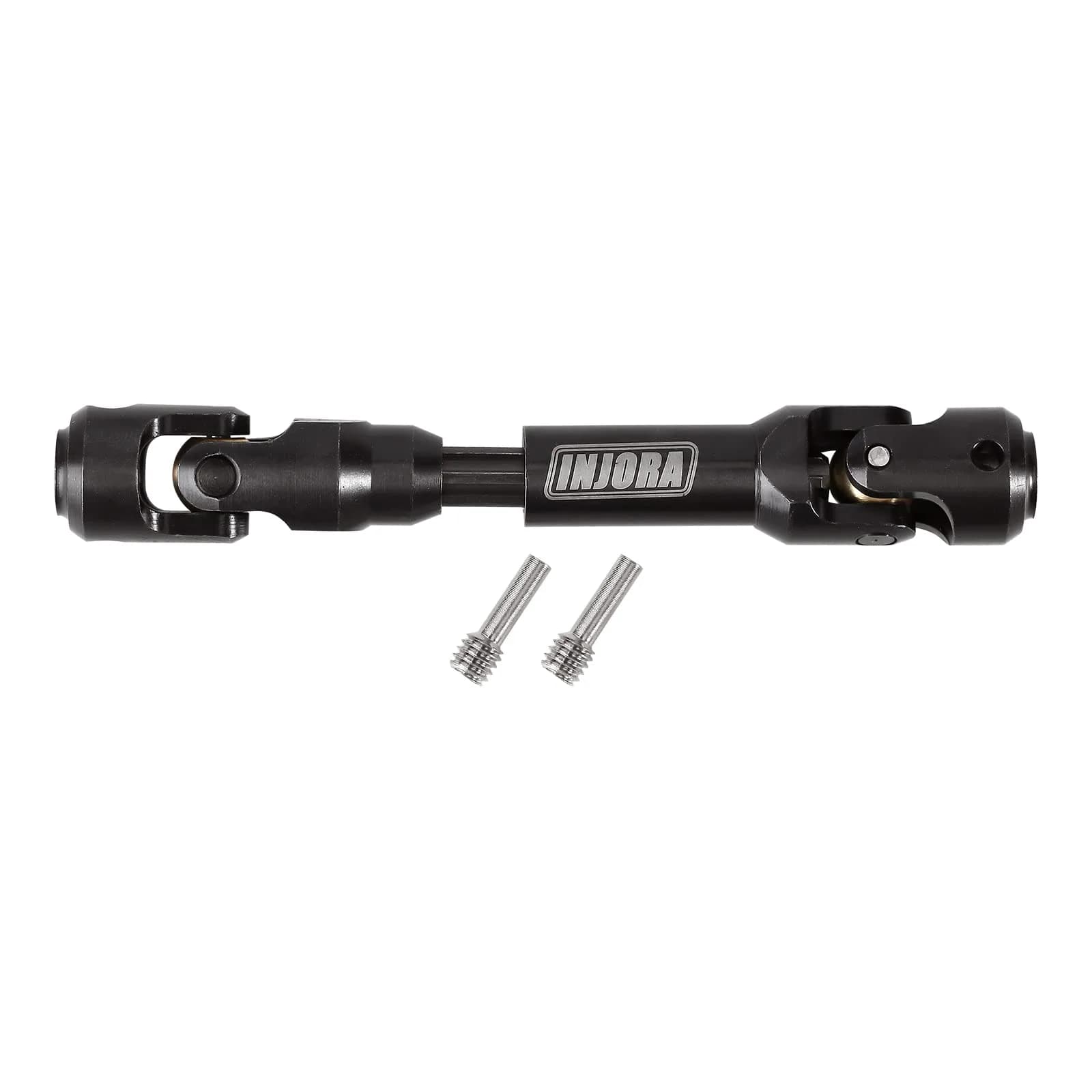 INJORA Steel Heavy-Duty Drive Shaft for 1/10 RC Crawler Car, 129mm-179mm | Upgraded Driveline Component — 84-102mm