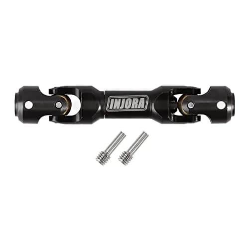 INJORA Steel Heavy-Duty Drive Shaft for 1/10 RC Crawler Car, 68-86mm (2.68-3.39in) | Universal Joint Style thumbnail 1