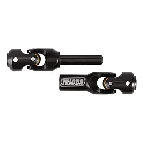 INJORA Steel Heavy-Duty Drive Shaft for 1/10 RC Crawler Car, 68-86mm (2.68-3.39in) | Universal Joint Style thumbnail 4