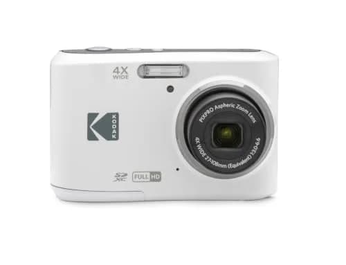 KODAK PIXPRO FZ45 Compact Digital Camera White 16MP | Easy Point-and-Shoot for Everyday Memories — White