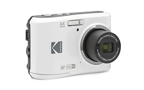 KODAK PIXPRO FZ45 Compact Digital Camera White 16MP | Easy Point-and-Shoot for Everyday Memories thumbnail 4