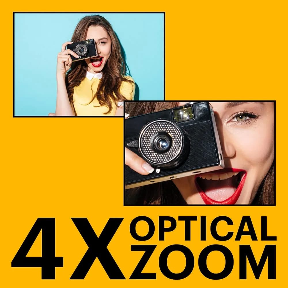 KODAK PIXPRO FZ45 Compact Digital Camera White 16MP | Easy Point-and-Shoot for Everyday Memories - view 3