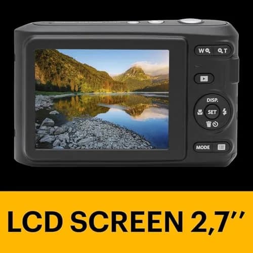 KODAK PIXPRO FZ45 Red Compact Digital Camera 91.9mm (3.62in) | 16MP CMOS Sensor, 4x Optical Zoom thumbnail 5