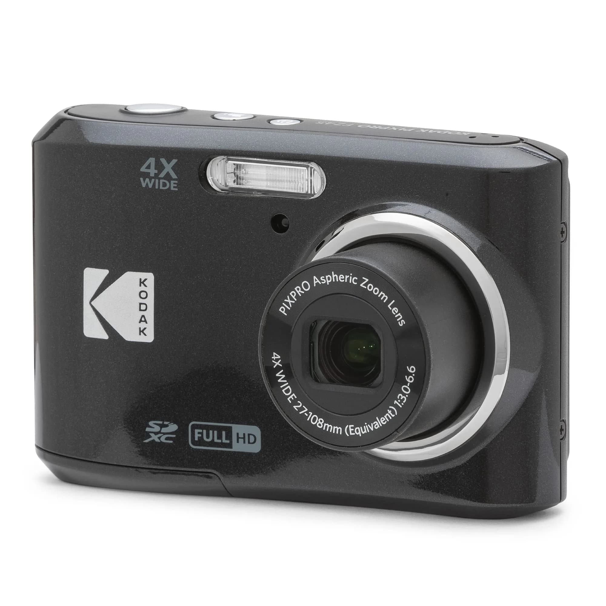 KODAK PIXPRO FZ45 Black 16MP Compact Digital Camera with 4X Optical Zoom - main product image