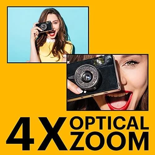 KODAK PIXPRO FZ45 Compact Digital Camera 16MP 4X Optical Zoom 27mm Wide Angle 1080p HD Video Black | Easy Point-and-Shoot for Everyday Memories thumbnail 3
