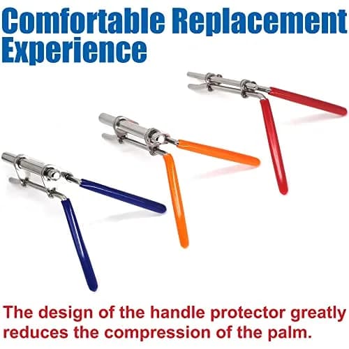 AutoWanderer Tool Hydraulic Cylinder Seal Install Tool Set 3 PCS | Rod Diameters 22-165mm thumbnail 6