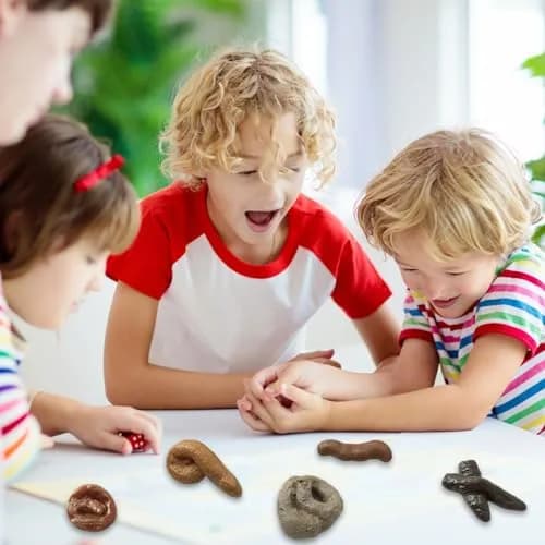 Aebor Fake Poo Set of 10 | Realistic Prank Toys for Halloween & April Fools' Day thumbnail 6