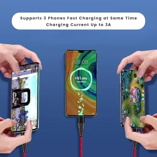 weishan USB C Charging Cable for Rode Wireless Pro, Go 3, Go 2 Microphone | 4ft Braided Nylon, Fast Charging thumbnail 4