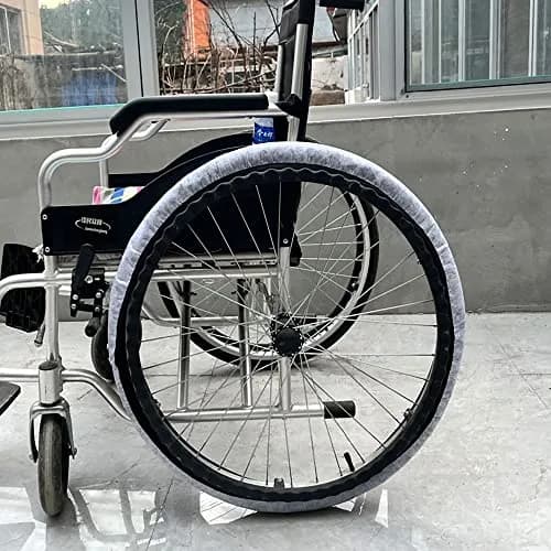rainbowstar Wheelchair Tyre Covers 24'' | Floor & Carpet Protection thumbnail 5