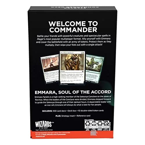 Magic: The Gathering Token Triumph Commander Deck (Green-White) 100-Card Deck | Ready-to-Play for Beginners thumbnail 4
