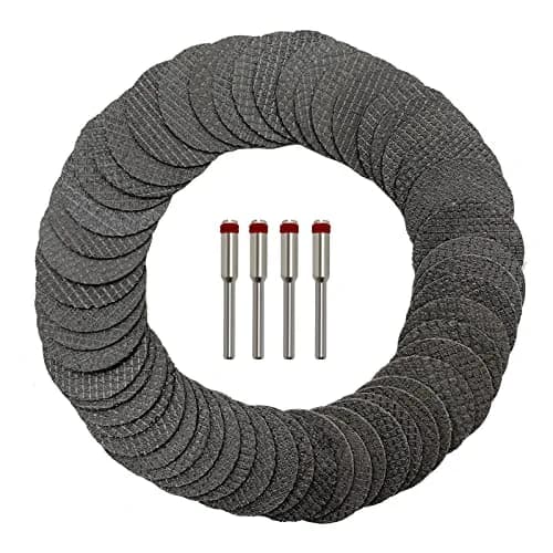 YGFRSTO 50pcs Rotary Tool Cut Off Wheels 1-1/4'' Fiberglass Reinforced Discs | Precise, Durable Metal & Wood Cutting thumbnail 3