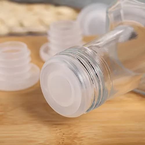 UUYYEO Salt & Pepper Shaker Stopper Set 40 pcs | Elastic Plastic Caps for Pots & Bottles thumbnail 2