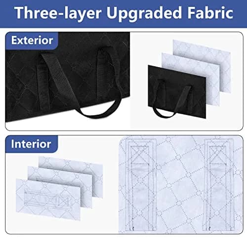 AOODA Wide Hat Storage for Baseball Caps | Large Capacity Cap Organizer for Closet, Holds up to 40 Snapbacks, Black thumbnail 4