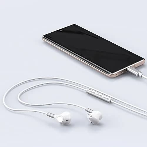 BENEWY Wired USB C Earbuds with Mic and Volume Control | 1.2m Cable, 14.2mm Dynamic Drivers thumbnail 7