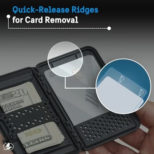 Pelican MagSafe Wallet for iPhone - Black | Slim Magnetic Phone Wallet with Card Holder thumbnail 7