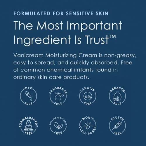 Vanicream Moisturizing Skin Cream with Pump Dispenser 473ml (16 fl oz) | Gentle Moisturizer for Sensitive Skin thumbnail 4