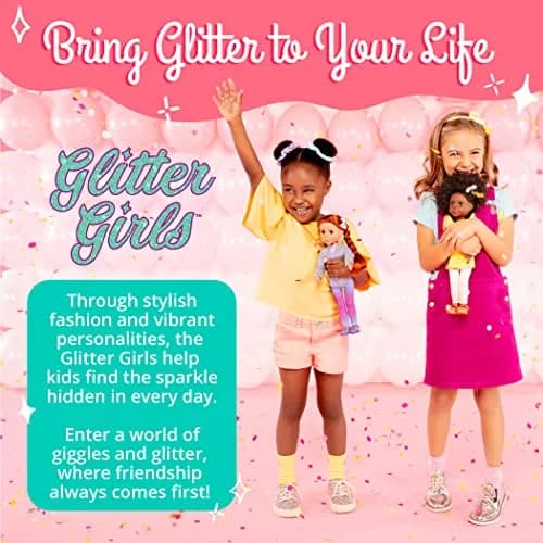 Glitter Girls Slim & Pup Carrier Set with Teckel Puppy Plush Toy 17.78cm (7 inch) | ASTM-Tested Toy for Kids 3+ Years thumbnail 6