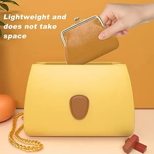 Nipichsha PU Leather Coin Purse Small Wallet with Kiss Lock Clasp, 13.5cm (5.3 Inch) | Holds Coins, Cards, and Small Essentials thumbnail 7