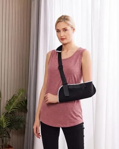 Deyeek Post Shoulder Surgery Shirts for Women & Men | Tearaway Snap Tank Top for Recovery & Comfort thumbnail 3