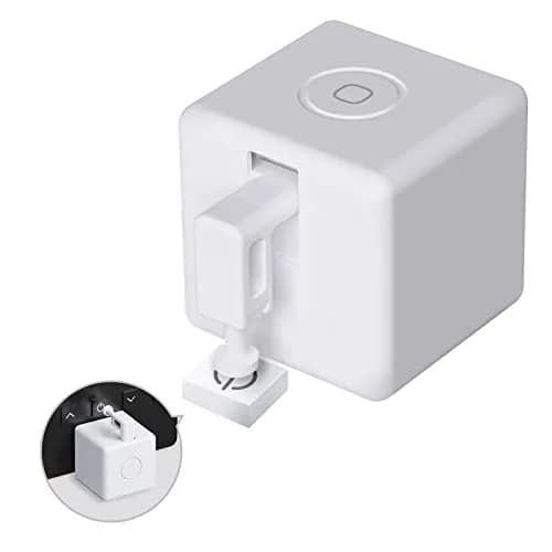 MoesGo 2nd Generation Smart Bluetooth Fingerbot Plus | Wireless Light Switch Button Pusher, Alexa & Google Compatible thumbnail 1