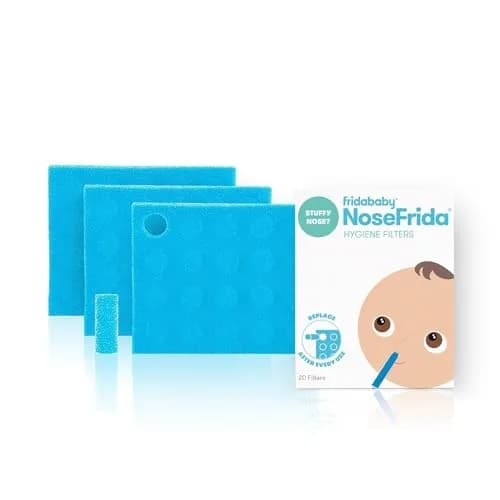 Frida Baby NoseFrida Original Filter Refills 60ct | Doctor-Invented Hygiene Filters for Effective Snot Removal thumbnail 1